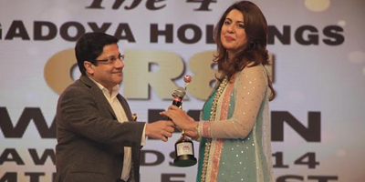 Honor for television host Sidra
